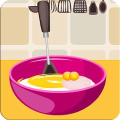 Cake Girls Games Cooking Games Mod icon