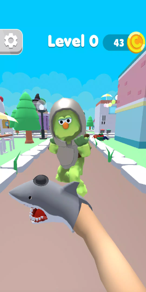 Shark Puppet 3D