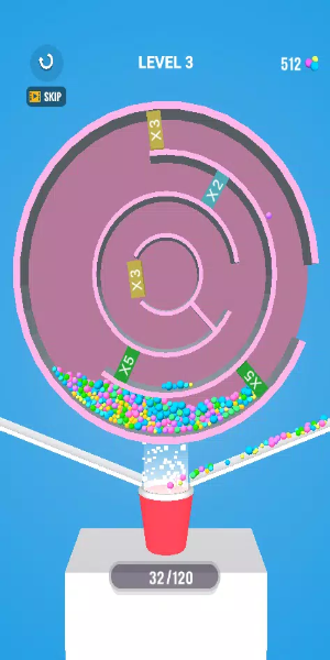 Multi Maze 3D : Spin & Collect