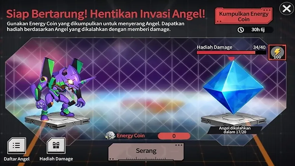 Com2uS telah merilis update kolaborasi "Chronicles x Evangelion"