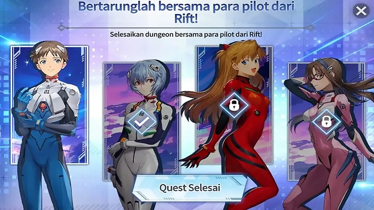 Com2uS telah merilis update kolaborasi "Chronicles x Evangelion"