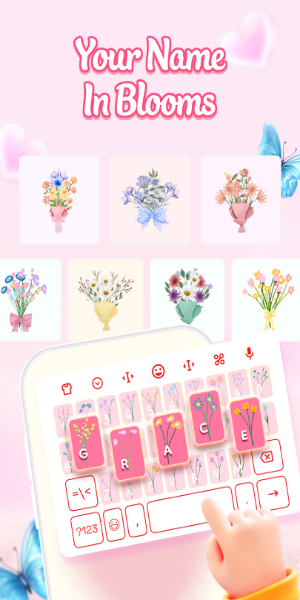 Blom: Flower Language Keyboard