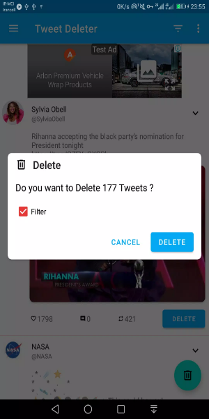 Tweet Deleter - Delete Your Tweets