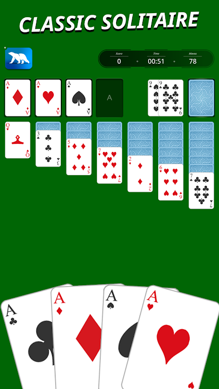 Solitaire - 3 in 1 Card games