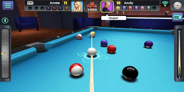 3D Pool Ball