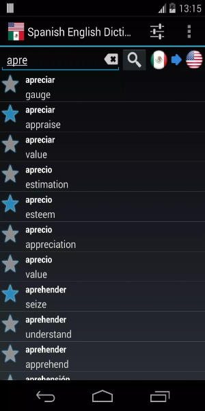Offline Spanish English Dictionary