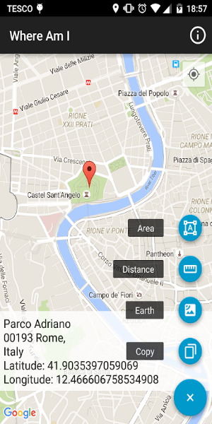 Where Am I - Location and address finder.