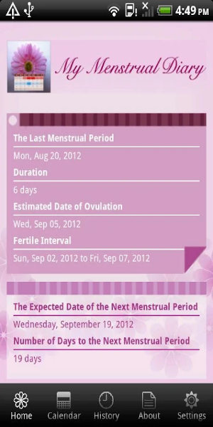 My Menstrual Diary