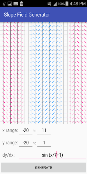 Slope Field Generator