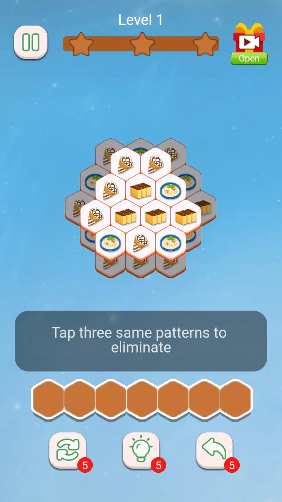 Hexagon Tile Match