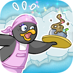 Penguin Diner: Restaurant Dash Mod icon