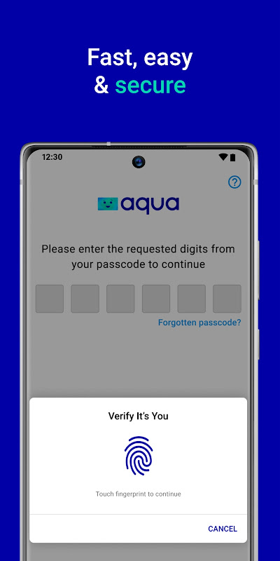 Aqua credit card