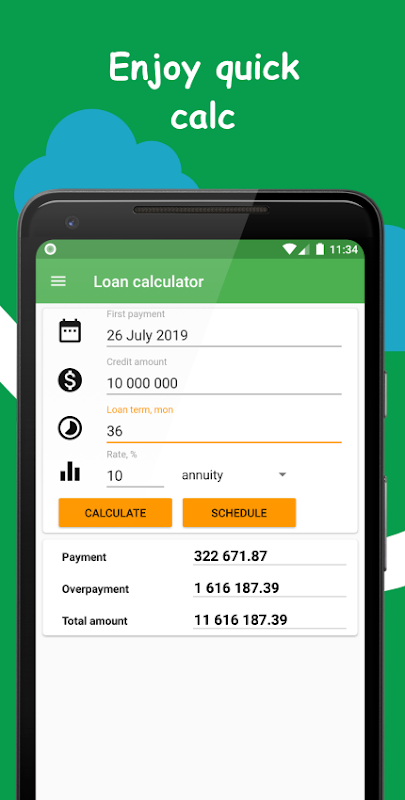 EMI loan calculator