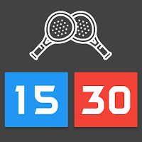 Padel scoreboard icon