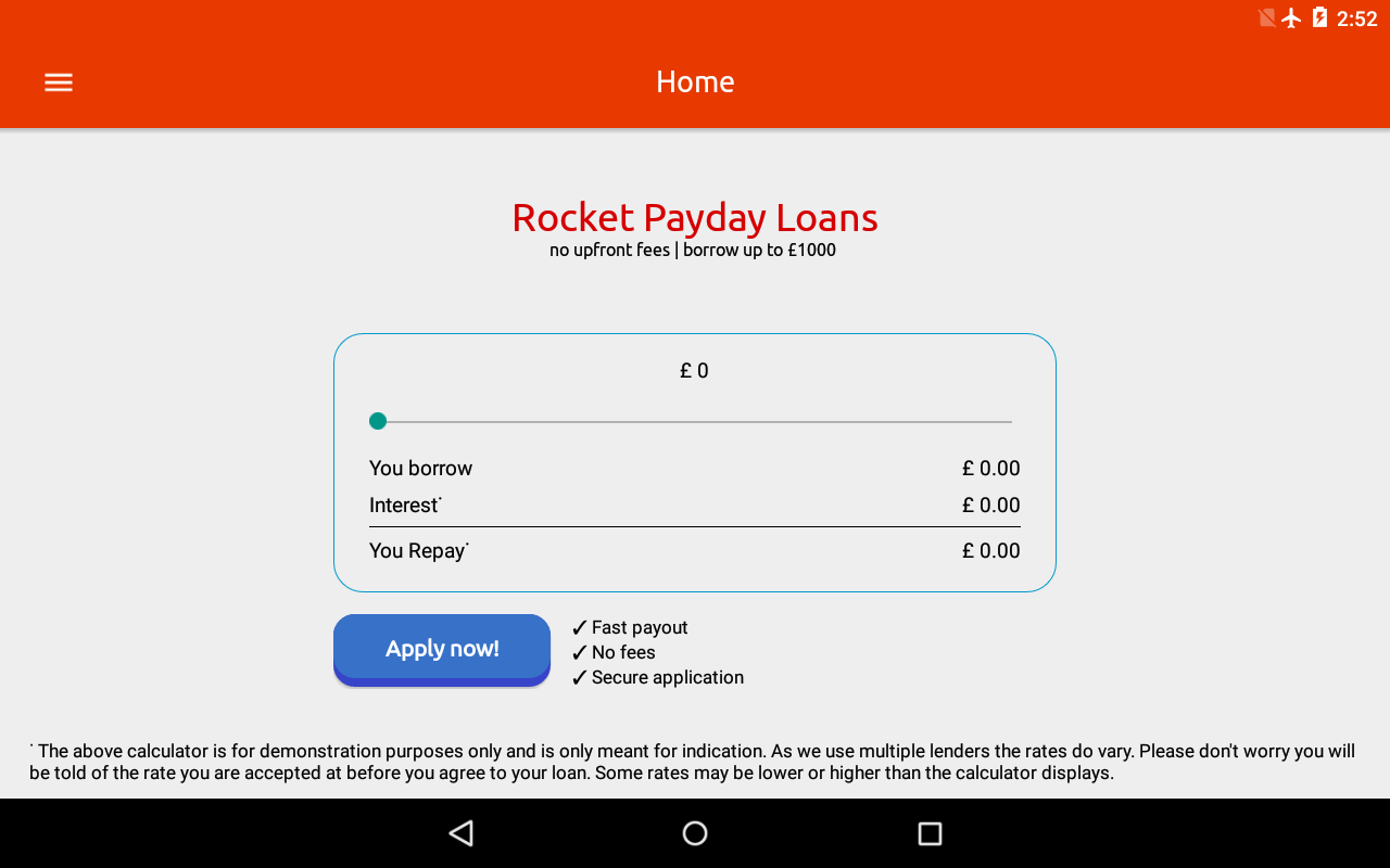 Rocket Payday Loans