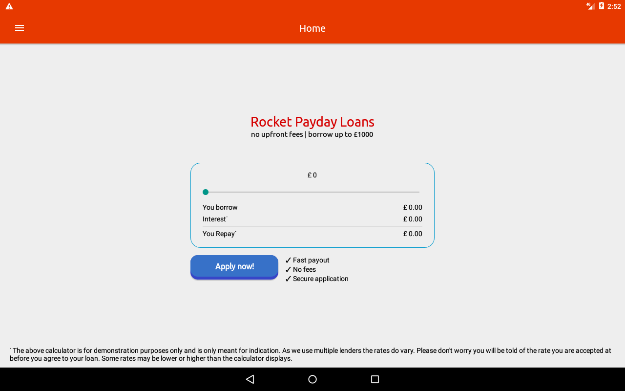 Rocket Payday Loans