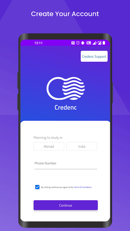 Credenc: Education Loan