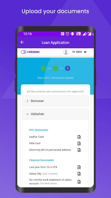 Credenc: Education Loan