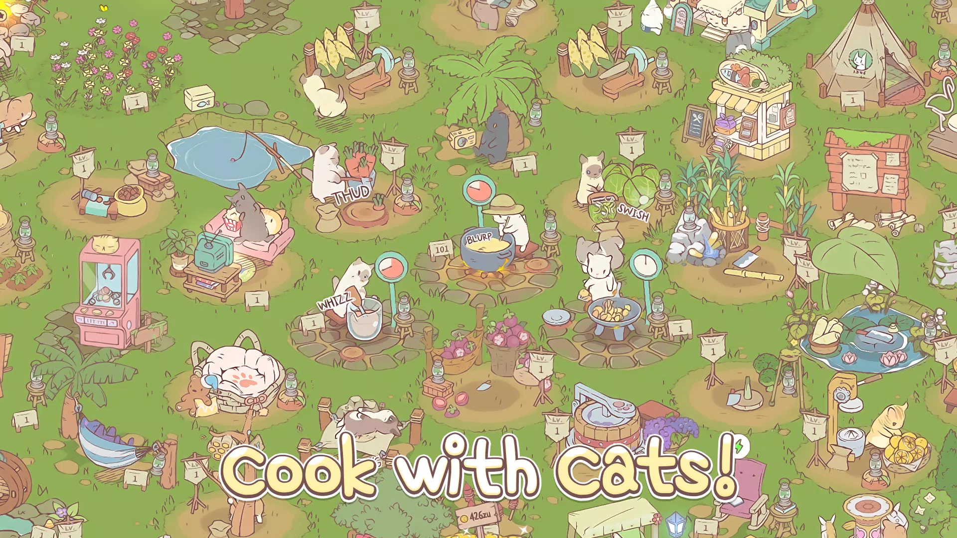 Cats & Soup - Cute Cat Game