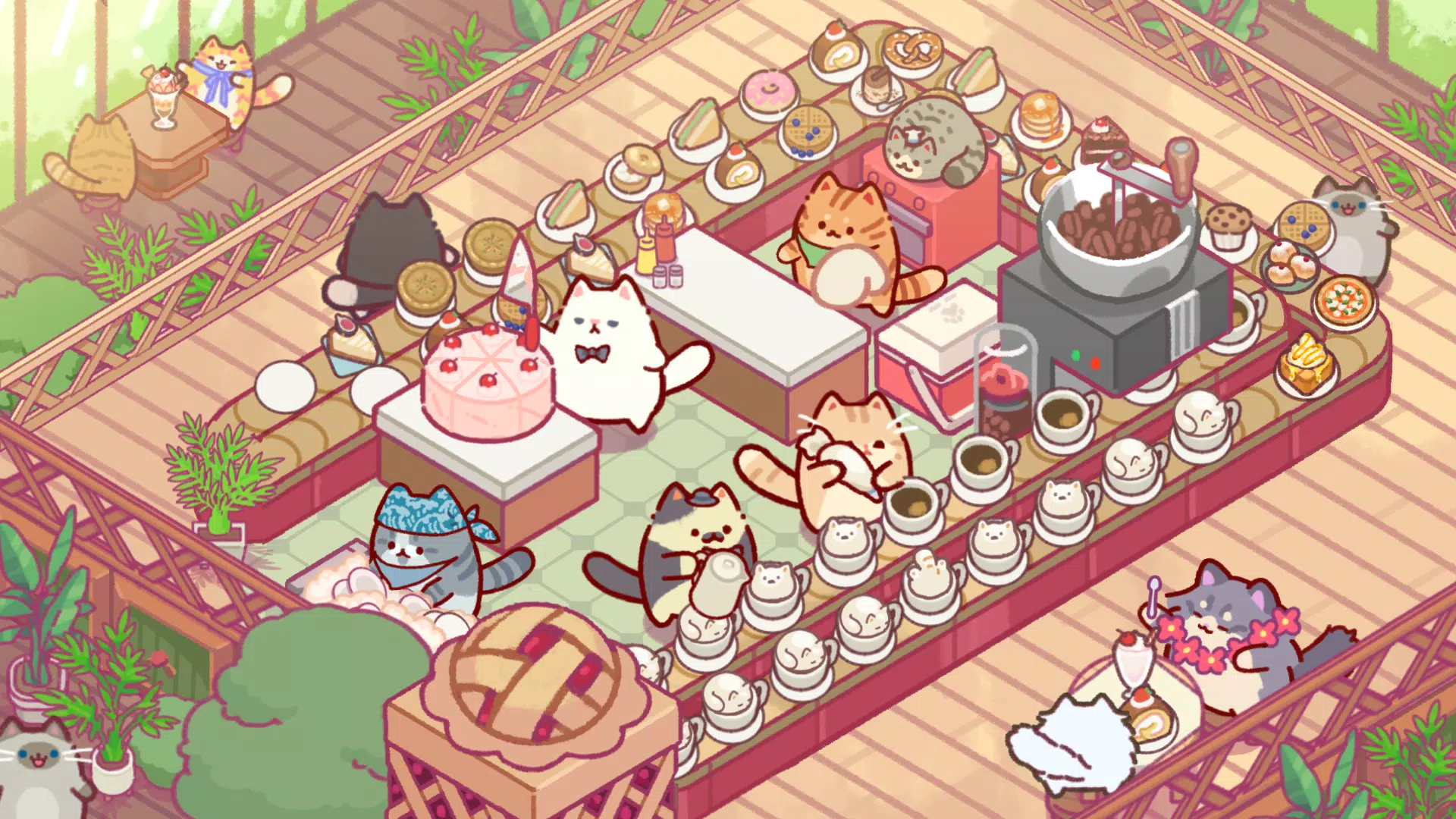 Cat Snack Bar: Cute Food Games Mod