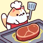 Cat Snack Bar: Cute Food Games Mod icon