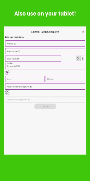 General Loan Calculator