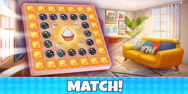 Manor Cafe - Match 3 Puzzle