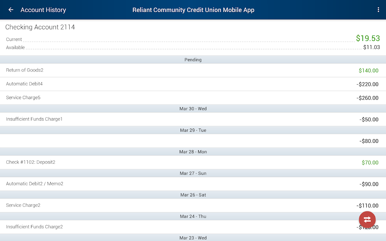 Reliant Community Credit Union