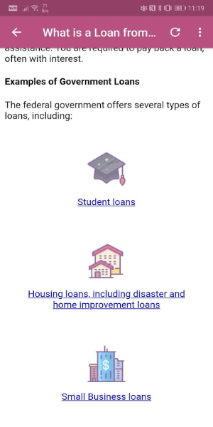 US Grants and Loans