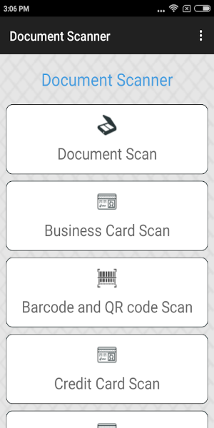 Credit Card Scanner