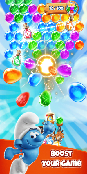 Smurfs Bubble Shooter Story