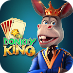 Donkey king: donkey card game icon