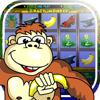 Crazy Monkey slot machine icon