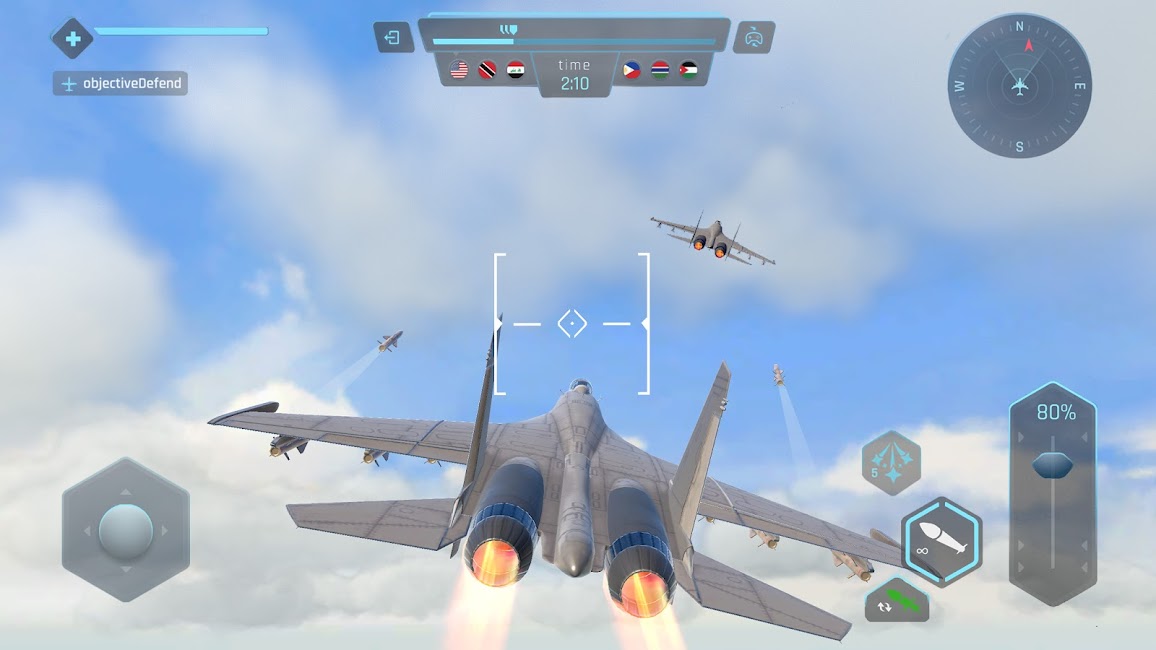 Sky Warriors: Airplane Games Mod