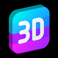 Gradient 3D – Icon Pack Mod icon