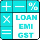 Loan emi calculator & GST calculator icon