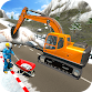 Snow Cutter Excavator Sim APK