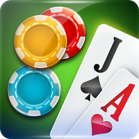 Blackjack & Baccarat Card Game icon