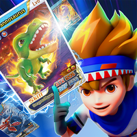 Super Dinosaur Card Battle icon