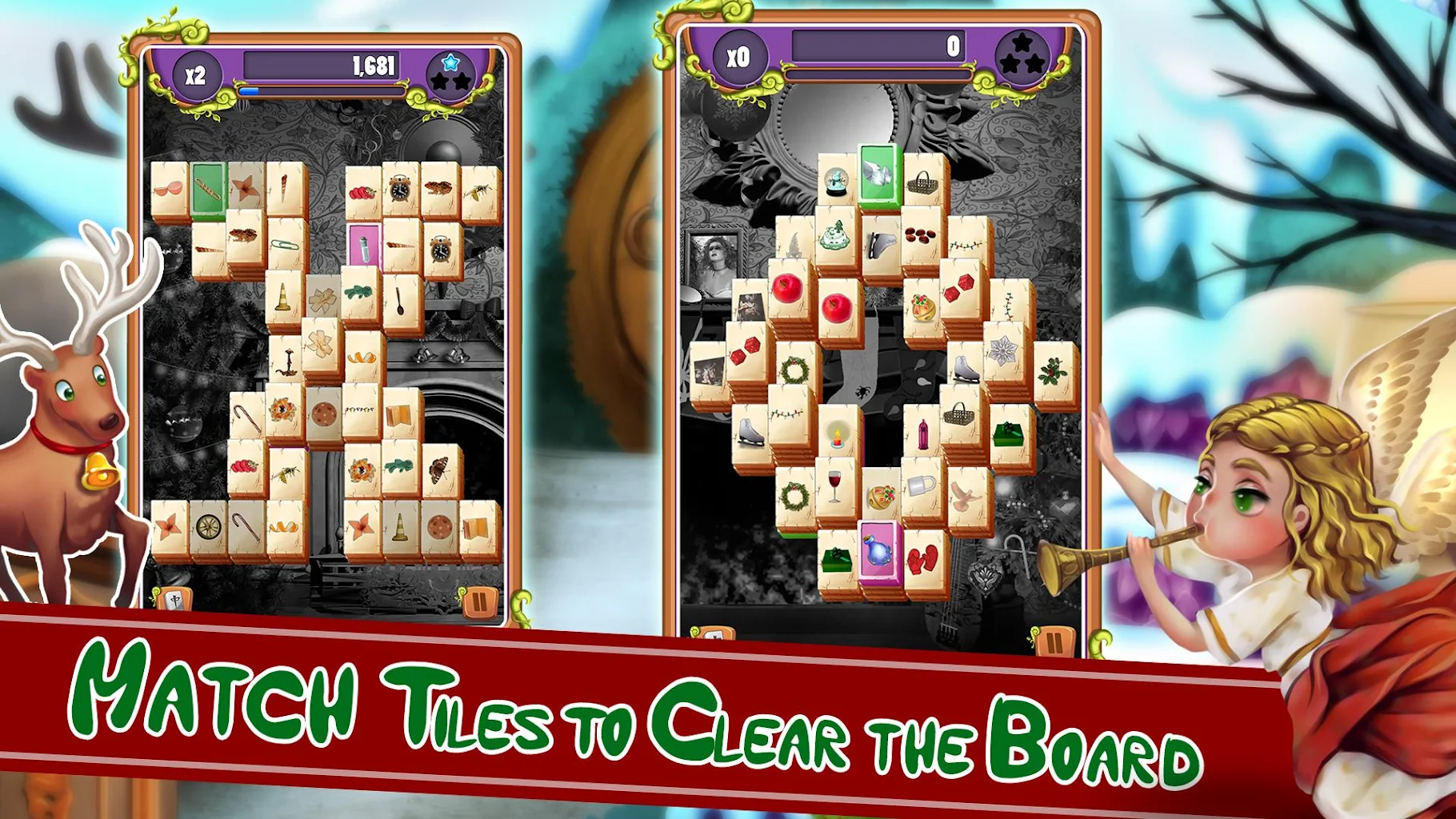 Christmas Mahjong: Holiday Fun