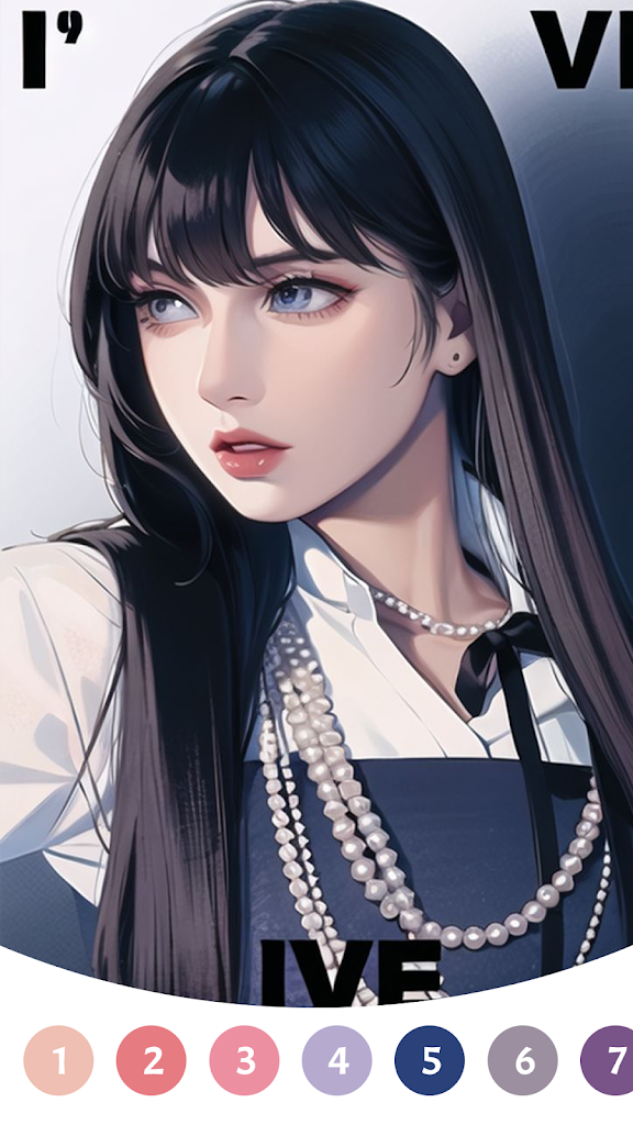 IVE Paint by Number Game