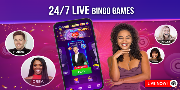 Live Play Bingo: Real Hosts