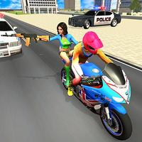 Police Car Vs Theft Bike APK