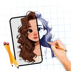 AR Draw Anime Trace Sketch AI icon