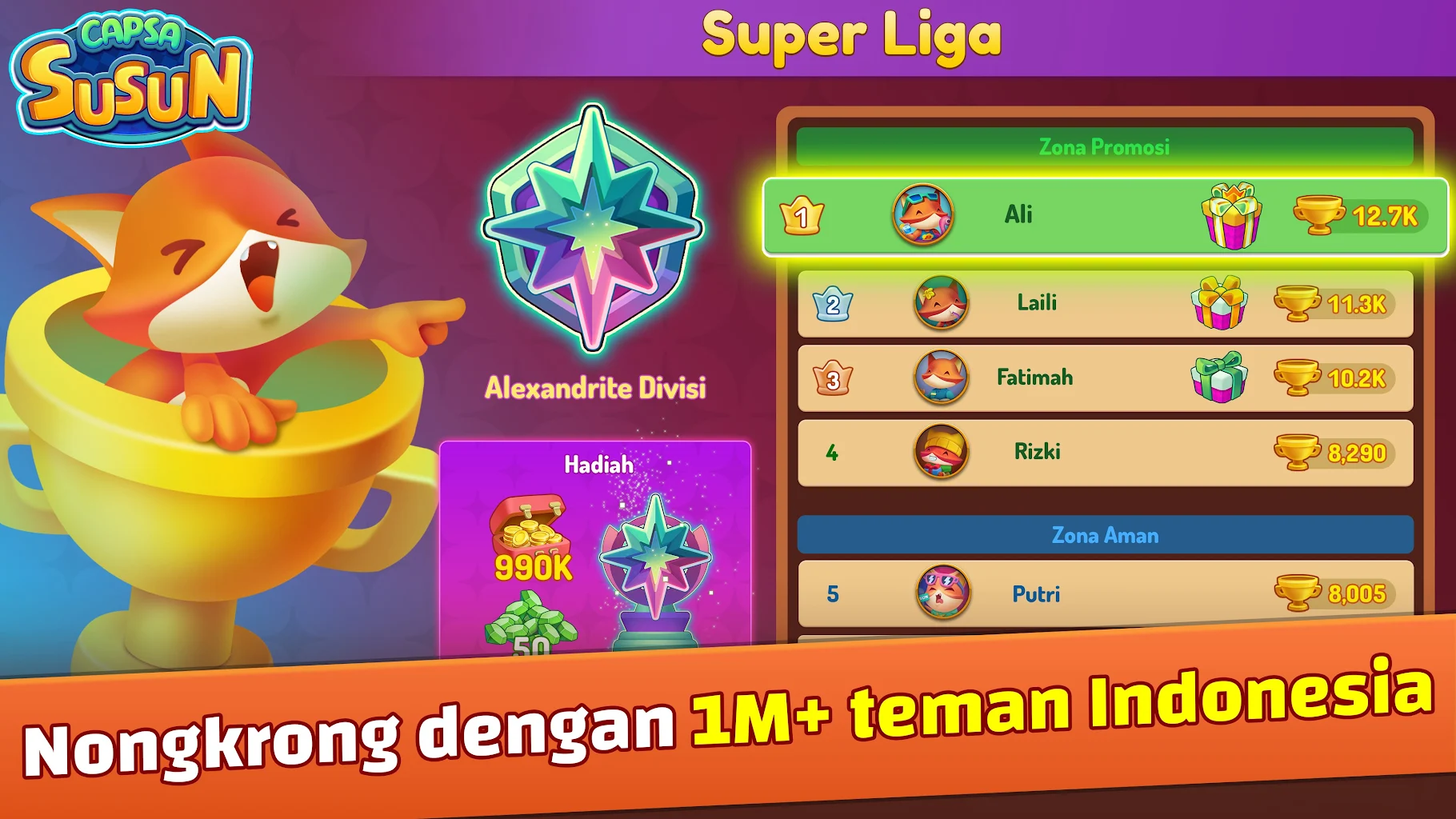 Capsa Susun ZingPlay Kartu