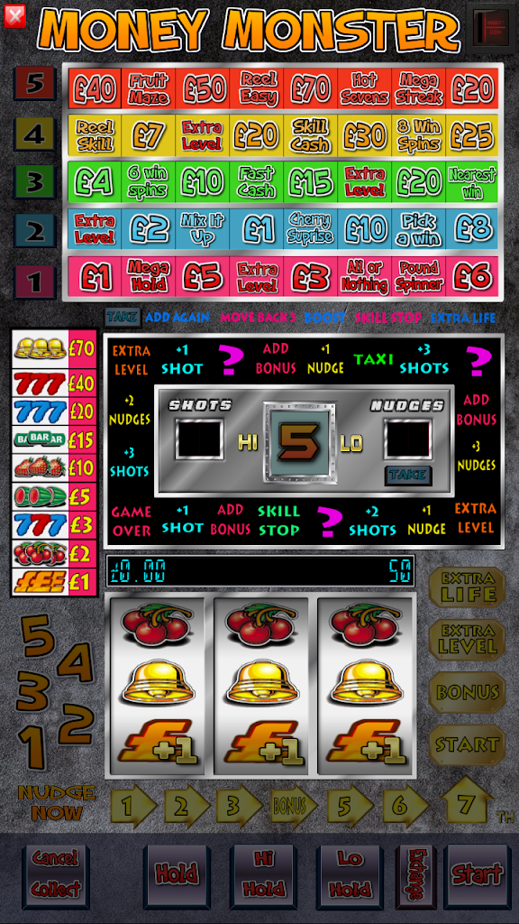 Money Monster Fruit Machine