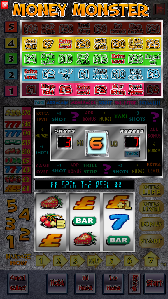 Money Monster Fruit Machine