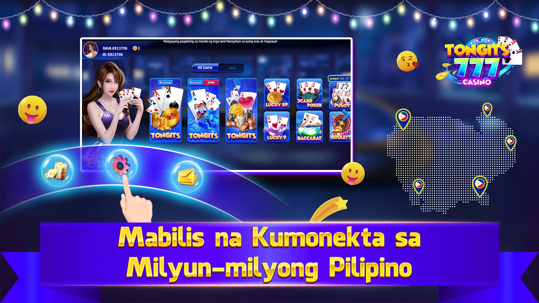 Tongits 777 Casino Pusoy Slots