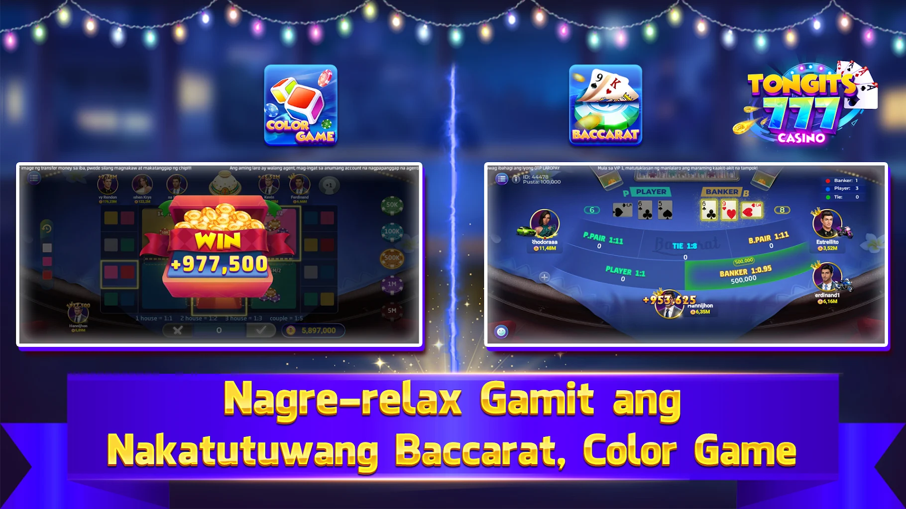 Tongits 777 Casino Pusoy Slots