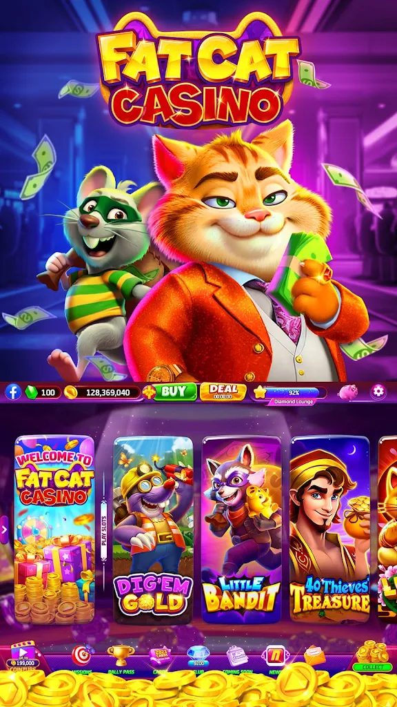 Fat Cat Casino - Slots Game